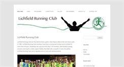 Desktop Screenshot of lichfield-running-club.co.uk