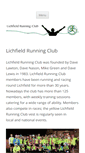 Mobile Screenshot of lichfield-running-club.co.uk
